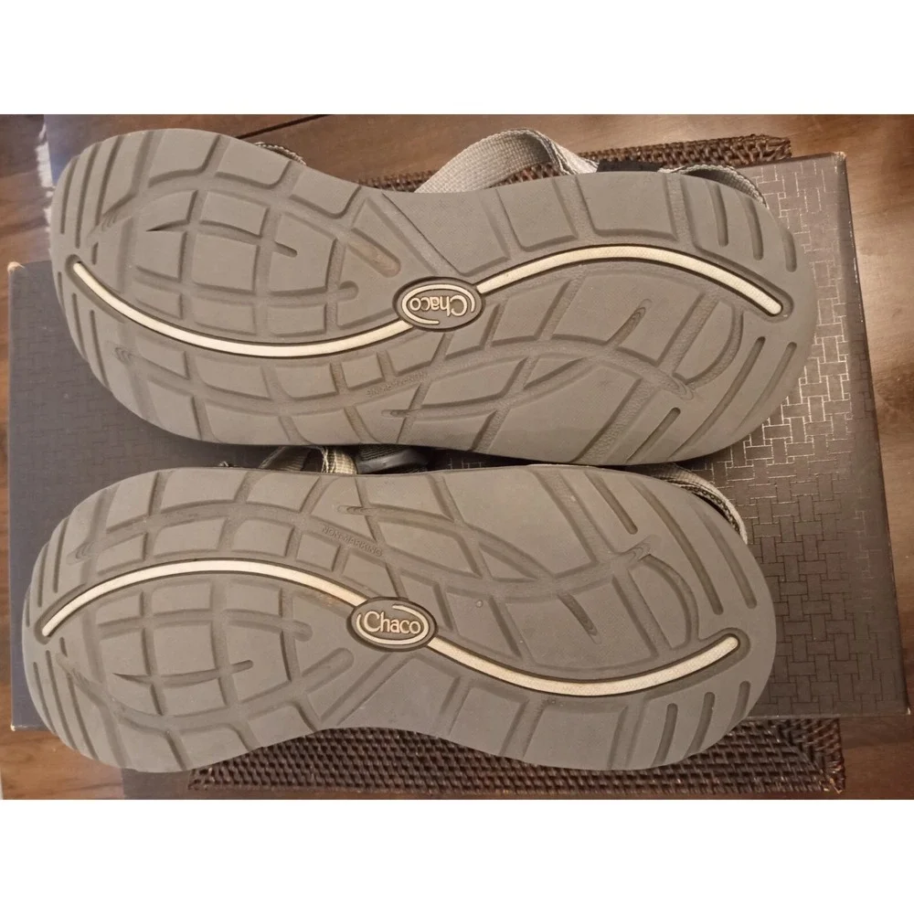 Chaco Womens Prism Gray Hiking Strappy Beach Sandals Shoes Size 11